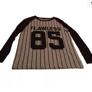 🎈3for$10 Flawless Baseball Tee Long Sleeve - M